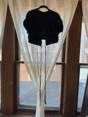 Orseund Iris Silk Crop Top